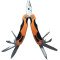 Swiss+Tech Orange 12 in 1 Precision Multitool for Camping, Auto, Outdoors, Hardware