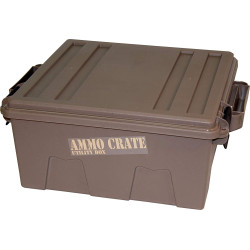 MTM ACR8-72 Ammo Crate Utility Box with 7.25" Deep, Large, Dark Earth