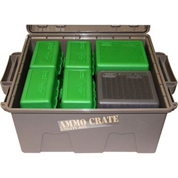 MTM ACR8-72 Ammo Crate Utility Box with 7.25" Deep, Large, Dark Earth