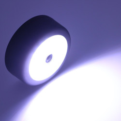 Super Mini COB LED Flashlight Round Portable