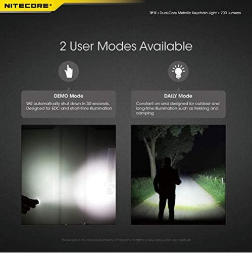 Nitecore Tip SE Black 700 Lumen USB-C Rechargeable EDC Keychain Flashlight Nitecore Tip SE Black 700 Lumen USB-C Rechargeable EDC Keychain Flashlight