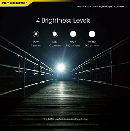 Nitecore Tip SE Black 700 Lumen USB-C Rechargeable EDC Keychain Flashlight Nitecore Tip SE Black 700 Lumen USB-C Rechargeable EDC Keychain Flashlight