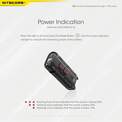 Nitecore Tip SE Black 700 Lumen USB-C Rechargeable EDC Keychain Flashlight Nitecore Tip SE Black 700 Lumen USB-C Rechargeable EDC Keychain Flashlight