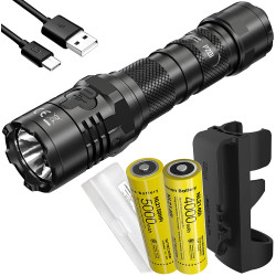 Nitecore P20i Tactical Flashlight 1800 Lumen USB-C Rechargeable Strobe Ready Nitecore P20i Tactical Flashlight 1800 Lumen USB-C Rechargeable Strobe Ready