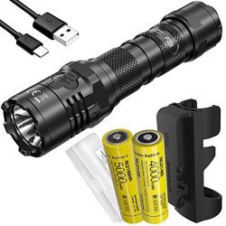 Nitecore P20i Tactical Flashlight 1800 Lumen USB-C Rechargeable Strobe Ready Nitecore P20i Tactical Flashlight 1800 Lumen USB-C Rechargeable Strobe Ready
