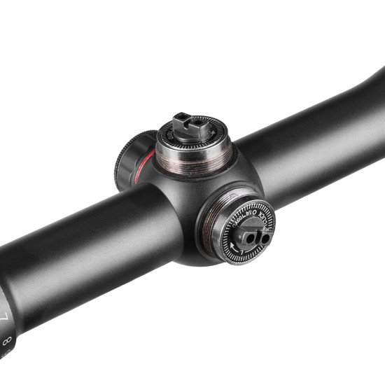 Center Point 3-9x32 Tactical Optics Adjustable Red Green Mil Dot Illuminated Reticle