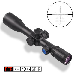 DISCOVERY OPTICS SCOPE FFP 4-14X44 SFRLIR FFP