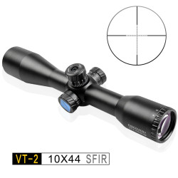 DISCOVERY OPTICS SCOPE VT-2 10X44 SF Mil Dot Reticle