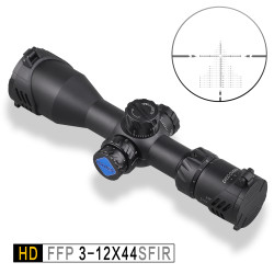 Discovery Optics Scope HD 3-12X44 SFIR FFP Compact