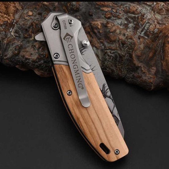 Chongming CM98 Tactical Pocket Knife Chongming CM98 Tactical Pocket Knife
