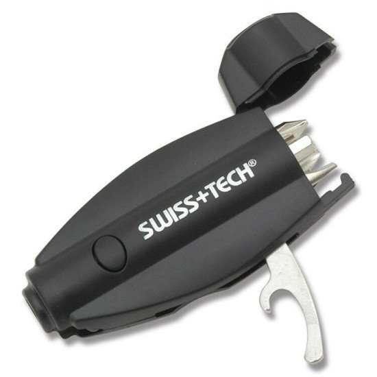 SWISS+TECH XDrive Compact Driver Tool 7-in-1 Keychain Multi Tool
