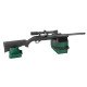 Gun Rest Bag Portable Shooting Rear Set Front and Rear Rifle Target Hunting Bench Unfilled Stand