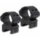 Hawke Optics 1" 2-Piece Medium Match Mount Weaver Rail Black Scope Rings #22113 Hawke Optics 1" 2-Piece Medium Match Mount Weaver Rail Black Scope Rings #22113