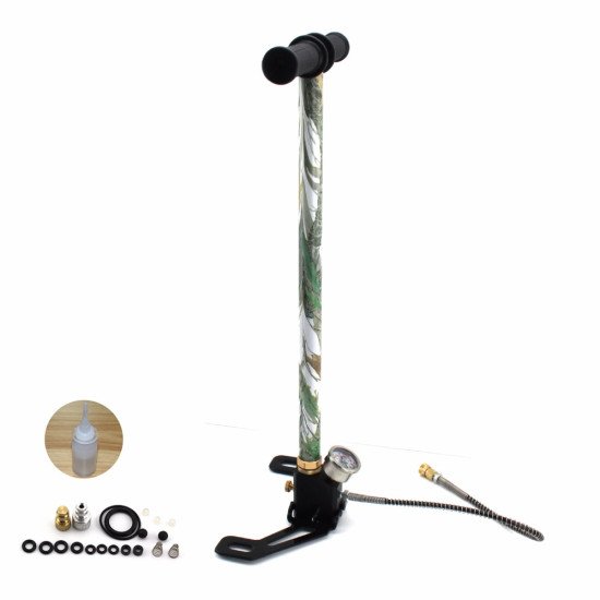 High Pressure PCP Airgun Hand Operated Air Pump 30mpa/4500psi Three Stage Camouflage Air Filling HPA tank Hunting High Pressure PCP Airgun Hand Operated Air Pump 30mpa/4500psi Three Stage Camouflage Air Filling HPA tank Hunting