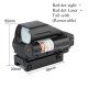 Hunting Optics Sight Scopes Holographic Sight  Red Dot 4 Type Reticle Reflex Pistol Tactical Airsoft Air Guns 20mm Mount Scopes