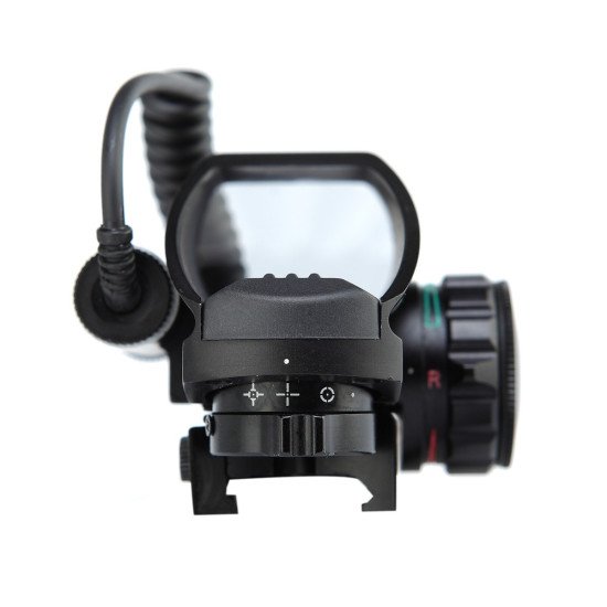Hunting Optics Sight Scopes Holographic Sight  Red Dot 4 Type Reticle Reflex Pistol Tactical Airsoft Air Guns 20mm Mount Scopes