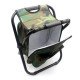 Folding Camping Chair Stool Backpack with Cooler Insulated Picnic Bag Seat Table Bag Outdoor Hunting Fishing Travel Beach BBQ Folding Camping Chair Stool Backpack with Cooler Insulated Picnic Bag Seat Table Bag Outdoor Hunting Fishing Travel Beach BBQ