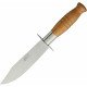 MAM KNIFE 70 9.625" Wood Handle Light Hunting Fixed Blade Knife With Leather Sheath MAM KNIFE 70 9.625" Wood Handle Light Hunting Fixed Blade Knife With Leather Sheath