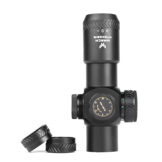 March 3X28IR Optic AMG HD GEN I-H Riflescope Illuminated