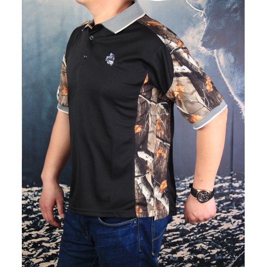 Legendary Men's Outdoor Camouflage Pro Hunter Polo
