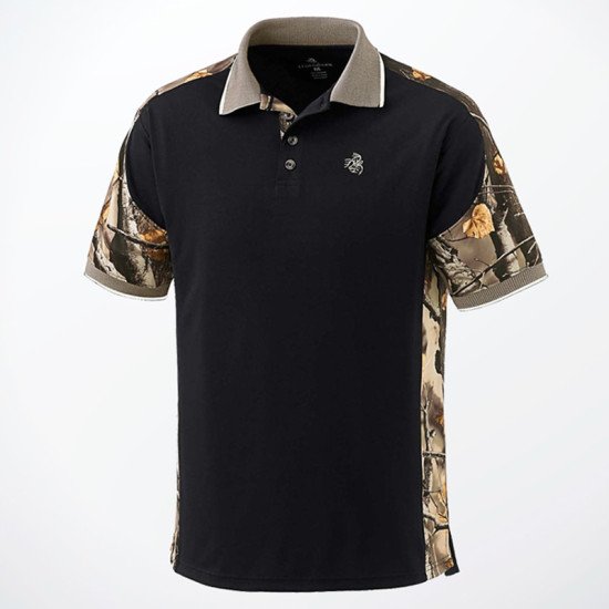 Legendary Men's Outdoor Camouflage Pro Hunter Polo