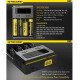 NITECORE NEW i4 Intelligent Charger for Li-ion Ni-MH AA AAA 18650 16340 26650 Batteries with Travel Bag and Battery Organizer NITECORE NEW i4 Intelligent Charger for Li-ion Ni-MH AA AAA 18650 16340 26650 Batteries with Travel Bag and Battery Organizer