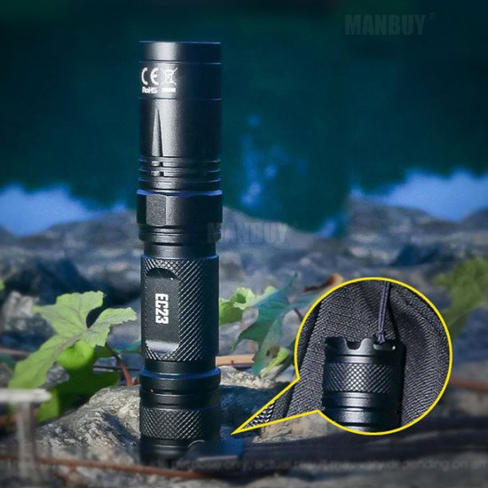 NITECORE EC23 8 Modes 1800 Lumens CREE XHP35 HD E2 LED Flashlight Waterproof Outdoor Camping Hiking Portable NITECORE EC23 8 Modes 1800 Lumens CREE XHP35 HD E2 LED Flashlight Waterproof Outdoor Camping Hiking Portable