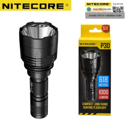 NITECORE New P30 Flashlight CREE XP-L HI V3 LED max 1000LM Distane 618 meter LED NITECORE New P30 Flashlight CREE XP-L HI V3 LED max 1000LM Distane 618 meter LED