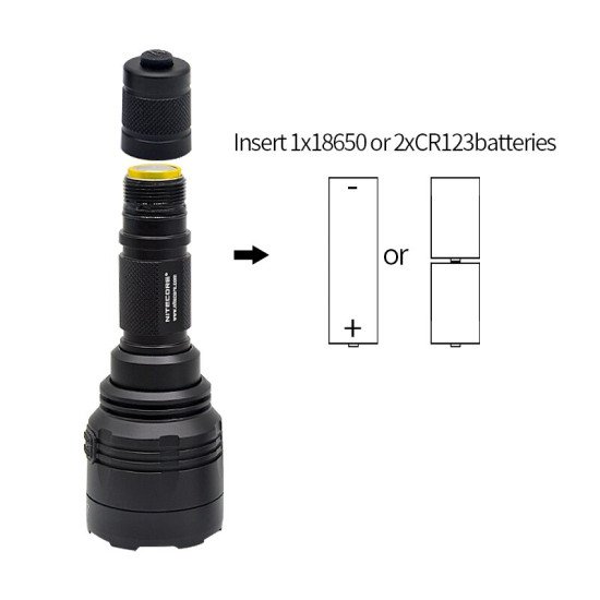 NITECORE New P30 Flashlight CREE XP-L HI V3 LED max 1000LM Distane 618 meter LED NITECORE New P30 Flashlight CREE XP-L HI V3 LED max 1000LM Distane 618 meter LED