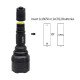 NITECORE New P30 Flashlight CREE XP-L HI V3 LED max 1000LM Distane 618 meter LED NITECORE New P30 Flashlight CREE XP-L HI V3 LED max 1000LM Distane 618 meter LED