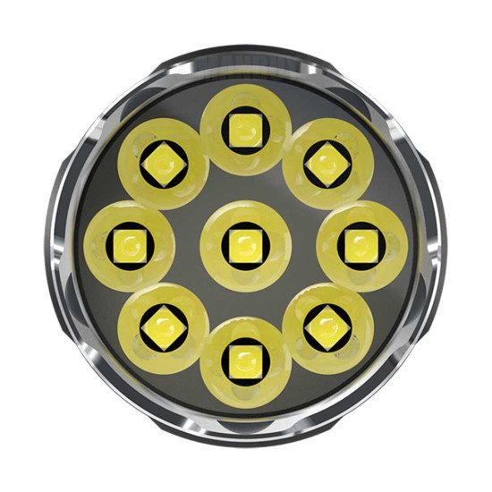 NITECORE Searchlight Super Bright Torch Spotlight TM9K 9500LM Rechargeable CREE XP-L HD V6 9LEDs Flashlight Include Battery Pack NITECORE Searchlight Super Bright Torch Spotlight TM9K 9500LM Rechargeable CREE XP-L HD V6 9LEDs Flashlight Include Battery Pack