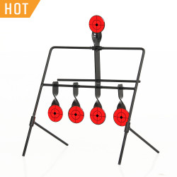 New Arrival 4 Targets Automatic Reset Rotating Shooting Target For Hunting Shooting HS36-0005