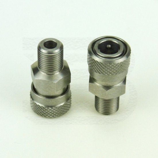 New Airgun PCP Charging Hose Stainless Steel Fill Fitting 8MM Female Quick Disconnect 1/8BSPP & 1/8NPT & M10*1 Male Threads New Airgun PCP Charging Hose Stainless Steel Fill Fitting 8MM Female Quick Disconnect 1/8BSPP & 1/8NPT & M10*1 Male Threads