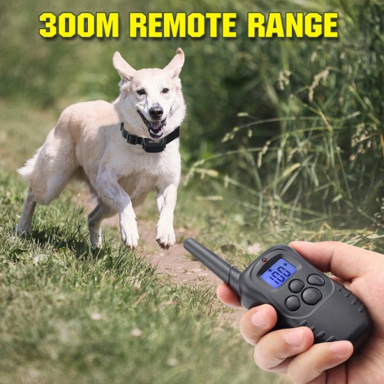 Petrainer 998DR-1BL Rechargeable And Waterproof 300M Remote Vibration Shock Electronic 100Level Dog Electric Collars Petrainer 998DR-1BL Rechargeable And Waterproof 300M Remote Vibration Shock Electronic 100Level Dog Electric Collars