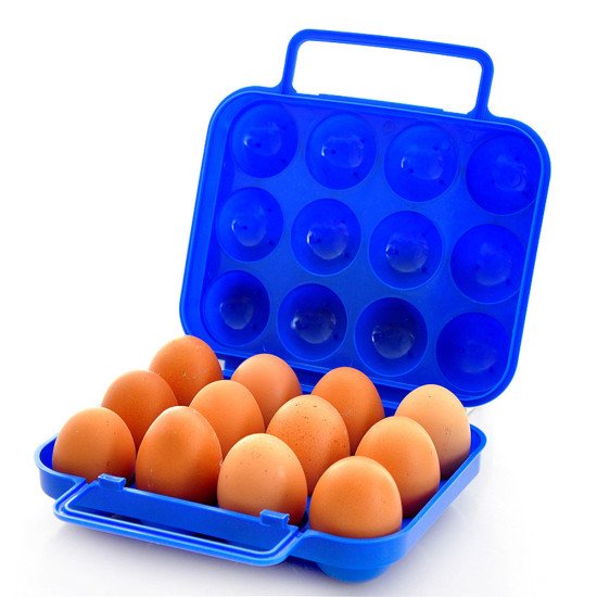 Portable 12/6 Eggs Plastic Container Holder Folding Egg Storage Box Handle Case Specially designed for carrying the eggs easily Portable 12/6 Eggs Plastic Container Holder Folding Egg Storage Box Handle Case Specially designed for carrying the eggs easily