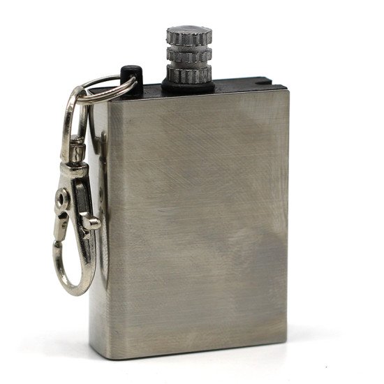 Portable Bottle Shaped Survival Tool Flint Fire Starter Matches Lighter Kit for Outdoor NO OIL