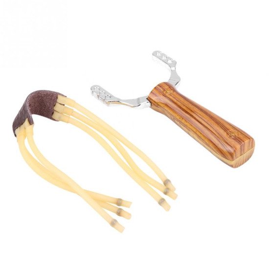 Powerful Slingshot Alloy Rubber Hunting Slingshot Powerful Slingshot Alloy Rubber Hunting Slingshot
