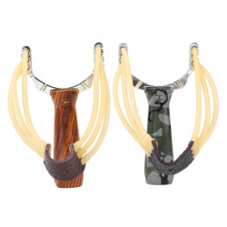 Powerful Slingshot Alloy Rubber Hunting Slingshot