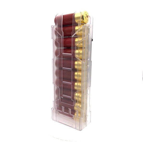 Quick Access Shotgun Shell Magazine Carrier ABS Plastic Case 10 Rounds for 12G Quick Access Shotgun Shell Magazine Carrier ABS Plastic Case 10 Rounds for 12G