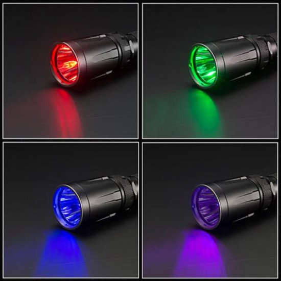 NITECORE SRT7GT 1000 Lumens CREE XP-L HI V3 4 colors UV LED Flashlight NITECORE SRT7GT 1000 Lumens CREE XP-L HI V3 4 colors UV LED Flashlight
