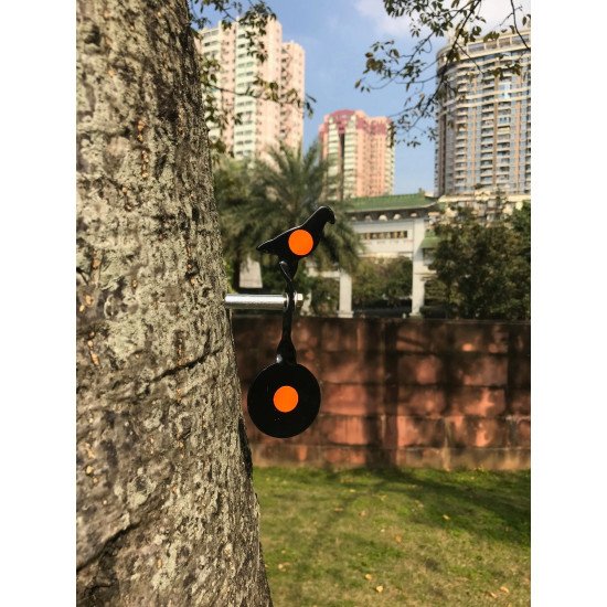 Screwed Type Black Steel Plinking Target Screwed Type Black Steel Plinking Target