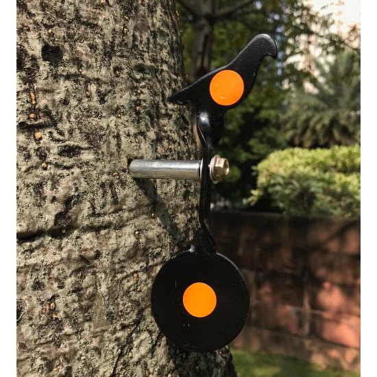 Screwed Type Black Steel Plinking Target Screwed Type Black Steel Plinking Target