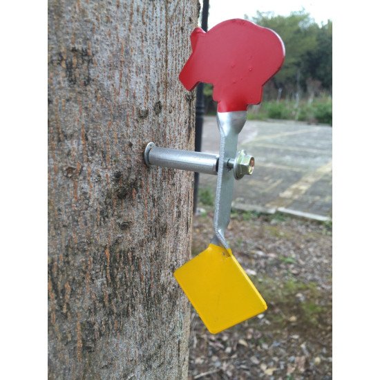 Screwed Type Steel Plinking Target Boar Square For Target Shooting Screwed Type Steel Plinking Target Boar Square For Target Shooting