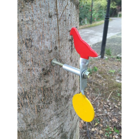 Steel Plinking Rotating Target Pigeon Steel Plinking Rotating Target Pigeon