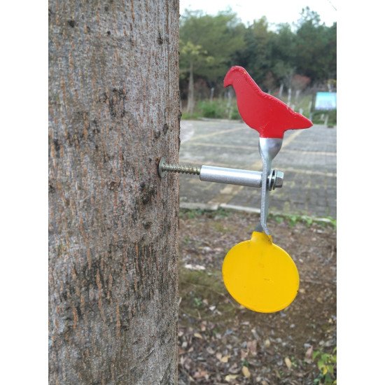 Steel Plinking Rotating Target Pigeon Steel Plinking Rotating Target Pigeon