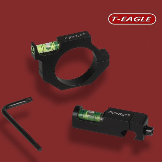 T-EAGLE Metal Spirit Bubble Level Mount for 25.4mm or 30mm Tube Sight T-EAGLE Metal Spirit Bubble Level Mount for 25.4mm or 30mm Tube Sight