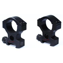 TAC Vector Optics 25.4mm 1 Inch Tactical High Riflescope Weaver Mount Ring See Through TAC Vector Optics 25.4mm 1 Inch Tactical High Riflescope Weaver Mount Ring See Through