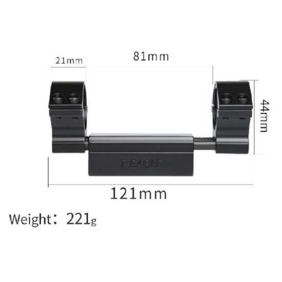 T EAGLE Picatinny Recoil Proof Single PC Mount fit for 25.4mm and 30mm Scope Tube T EAGLE Picatinny Recoil Proof Single PC Mount fit for 25.4mm and 30mm Scope Tube