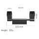 T EAGLE Picatinny Recoil Proof Single PC Mount fit for 25.4mm and 30mm Scope Tube T EAGLE Picatinny Recoil Proof Single PC Mount fit for 25.4mm and 30mm Scope Tube