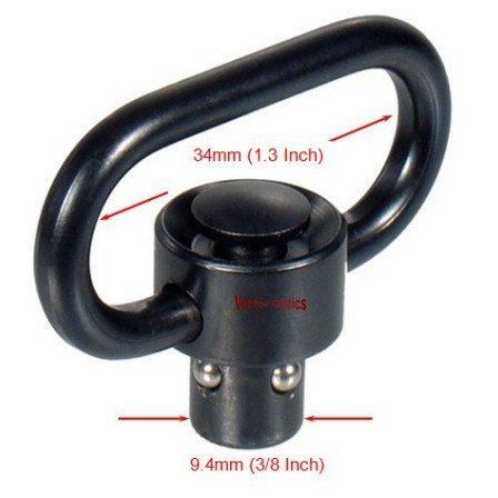 Tactical Push Button Sling Swivel Loop Picatinny Weaver QD Mount Comb Heavy Duty Accessories Tactical Push Button Sling Swivel Loop Picatinny Weaver QD Mount Comb Heavy Duty Accessories